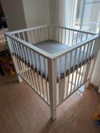 Bobita Box met Matras & Hoeslaken, Ophalen, Zo goed als nieuw, Rechthoekig, In hoogte verstelbaar