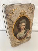 Vintage - Blik - trommel - Marie Antoinette, Antiek en Kunst, Ophalen of Verzenden