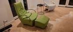Groene stoel met hooker, Huis en Inrichting, Ophalen, Overige kleuren, Eén