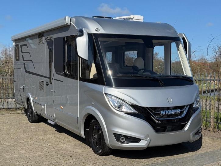 Hymer B-ML I 780 | Mercedes auto | Levelsy | Lithium | Airco, Caravans en Kamperen, Campers, Bedrijf, tot en met 4, Integraal