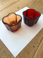 Iittala Alvar Aalto, 2 waxinelichthouders, Huis en Inrichting, Woonaccessoires | Kandelaars en Kaarsen, Ophalen of Verzenden