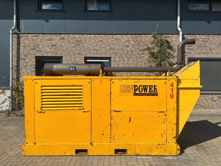 DAF DKX 1160 Stamford 250 kVA Silent Noodstroom generatorset, Zakelijke goederen, Machines en Bouw | Aggregaten, Ophalen of Verzenden
