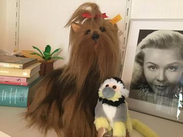 Steiff Yorkshire terriër knuffel in nieuwstaat  beschikbaar voor biedingen