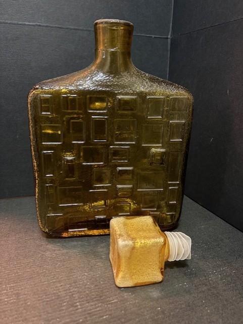 Vintage 'Empoli' karaf met stop... Italië, Antiek en Kunst, Kunst | Designobjecten, Ophalen of Verzenden