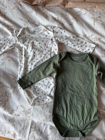 2x Romper – maat 62/68 – jongens/meisjes beschikbaar voor biedingen