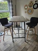 Bartafel, Ophalen, Zo goed als nieuw, Inclusief barstoelen