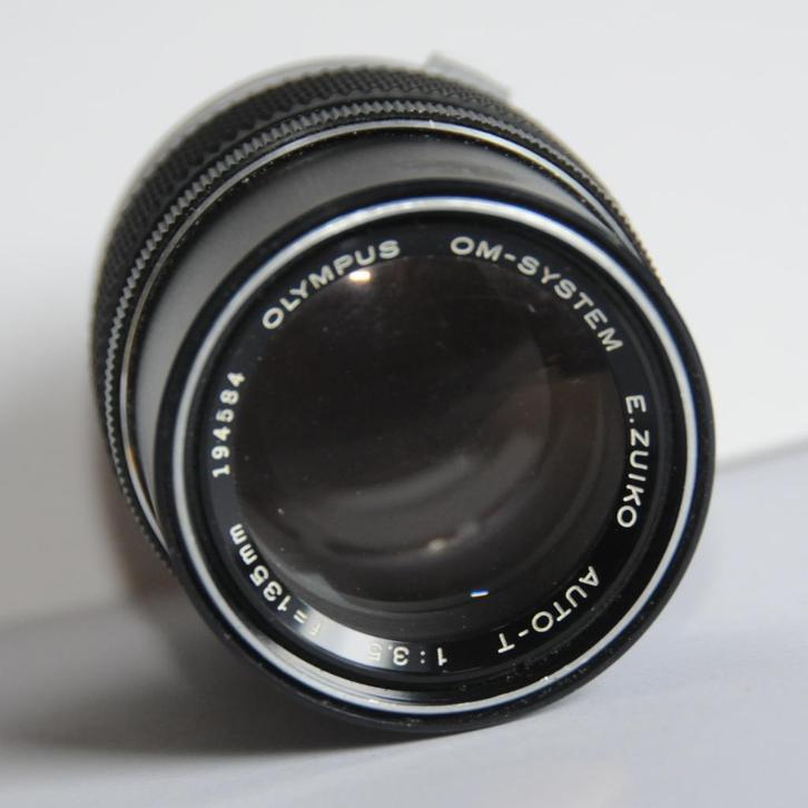 Olympus telelens 135 mm OM sys, Audio, Tv en Foto, Fotografie | Lenzen en Objectieven, Gebruikt, Telelens, Ophalen of Verzenden
