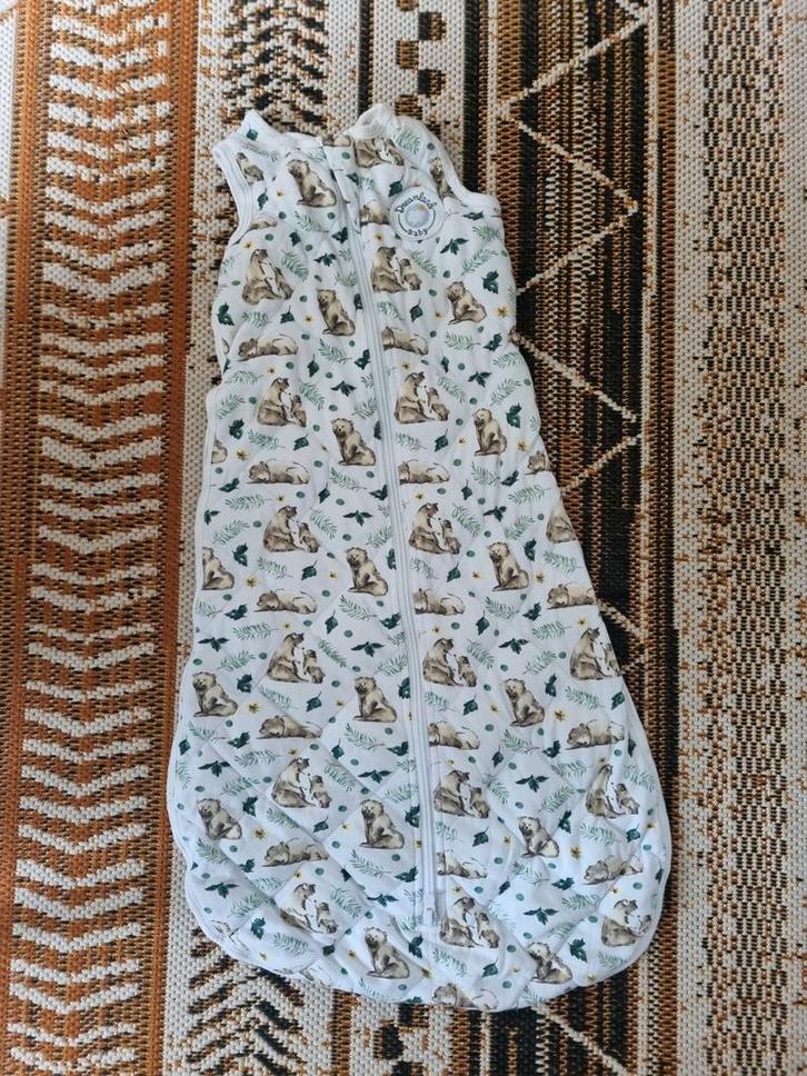 DREAMLAND Bamboe Slaapzak 6-12m Bruine Beer, Kinderen en Baby's, Dekens, Slaapzakjes en Inbakerproducten, Nieuw, Slaapzak, 100 cm of meer