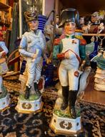 Zeer bijzonder porseleinen militaire figuren, Ophalen of Verzenden