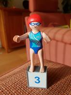 Playmobil - Zwemster met startblok 5198, Kinderen en Baby's, Speelgoed | Playmobil, Ophalen of Verzenden, Zo goed als nieuw, Complete set