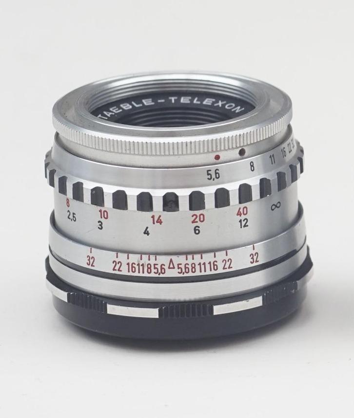 Staeble Telexon 90mm f5.6 (Aka mount), Verzamelen, Fotografica en Filmapparatuur, Ophalen of Verzenden