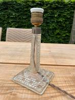 Antieke tafelamp uit Baccarat, kristal glas., Overige materialen, Gebruikt, Ophalen of Verzenden, Antiek, vintage, brocante