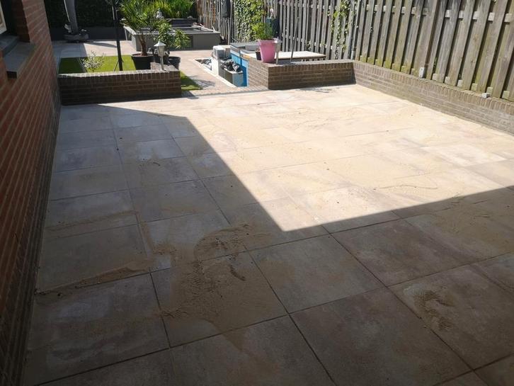 Sierbestrating betontegel 60x60 cm met garnietlaag, Tuin en Terras, Tegels en Klinkers, Nieuw, Terrastegels, Beton, 10 m² of meer
