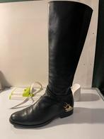 L.K. Bennett Equestrian Black Leather Boots EU 38, Kleding | Dames, Schoenen, Hoge laarzen, Zwart, L.K. Bennett, Ophalen of Verzenden