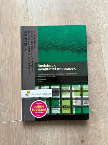 Tom Fischer - Basisboek kwalitatief onderzoek beschikbaar voor biedingen