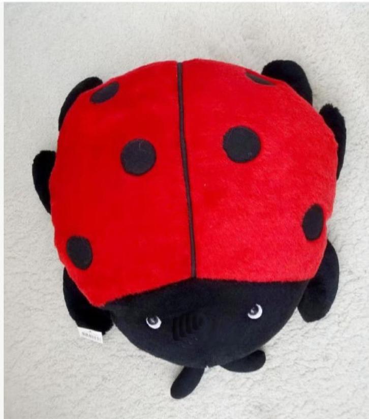 NIEUW Schattig heel zacht LIEVEHEERSBEESTJES kussen !!!, Kinderen en Baby's, Speelgoed | Knuffels en Pluche, Nieuw, Overige typen