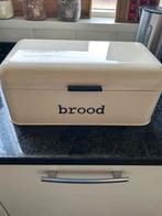 Vintage Blikken Broodtrommel- Netjes!, Ophalen, Zo goed als nieuw