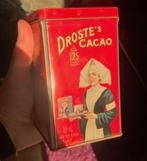 Rood Droste Cacao Blik jubileum 125 jaar 1863 - 1988, Ophalen of Verzenden, Gebruikt, Overige, Droste