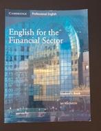 English for the financial sector, Ophalen of Verzenden, Zo goed als nieuw