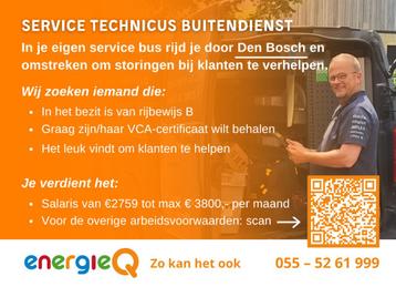 Vacature buitendienst Den Bosch beschikbaar voor biedingen