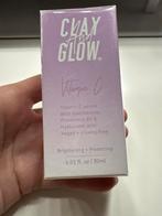 Clay and Glow Vitamine C Serum dichte verpakking, Ophalen of Verzenden, Nieuw, Gehele gezicht, Verzorging