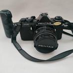 Pentax ME 50mm 1:1.7 Asahi SMC Pentax-M grip, Ophalen of Verzenden, Zo goed als nieuw, Spiegelreflex, Pentax