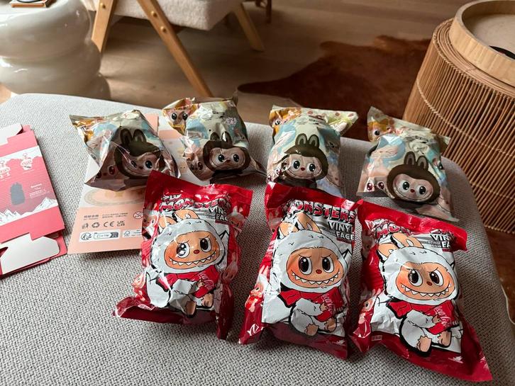 Labubu poppen te koop! Coca Cola & Verrassing, Kinderen en Baby's, Speelgoed | Actiefiguren, Nieuw, Ophalen of Verzenden