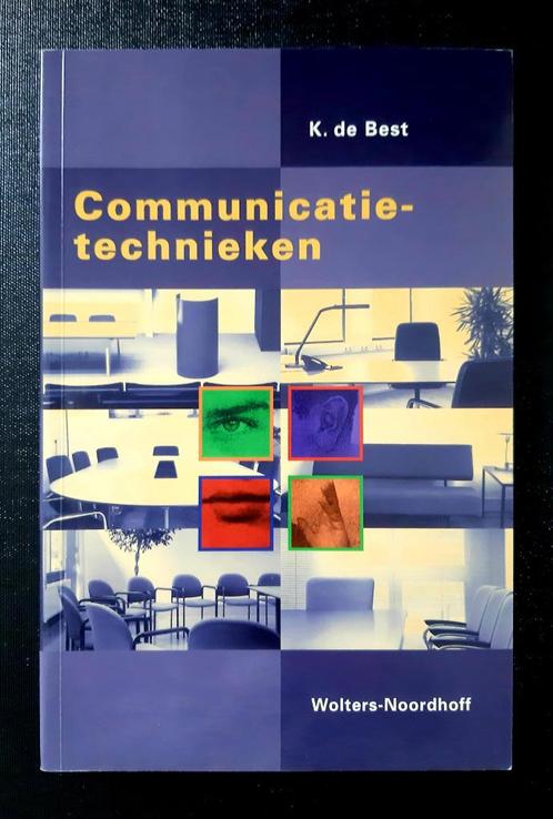 "Communicatietechnieken". Auteur: K. de Best., Boeken, Advies, Hulp en Training, Zo goed als nieuw, Ophalen of Verzenden