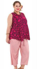 Nieuw, luchtig Tuniek maat 54, Kleding | Dames, Blouse of Tuniek, Nieuw, Ophalen of Verzenden, Roze