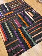 Handgeweven oosterse patchwork tapijt 240x170, Huis en Inrichting, Stoffering | Tapijten en Kleden, 200 cm of meer, Nieuw, Rechthoekig