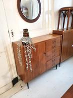 SALE Vintage ladekast/dressoir/platenspeler kastje, 5 laden of meer, 50 tot 100 cm, Zo goed als nieuw, DeVintagerie