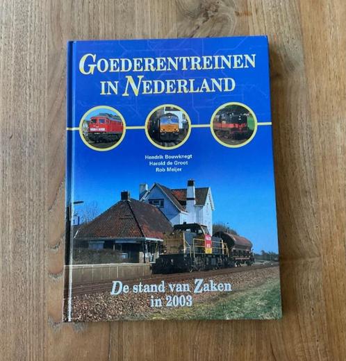 goederentreinen in Nederland de stand van zaken jaar 2003, Boeken, Vervoer en Transport, Zo goed als nieuw, Trein, Ophalen of Verzenden