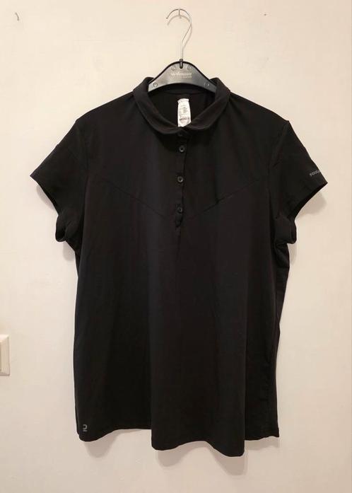 Dames Decathlon Fouganza polo shirt maat XL zwart, Dieren en Toebehoren, Paardrijkleding, Zo goed als nieuw, Dames, Ophalen of Verzenden