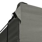 Partytent inklapbaar 3x4 m staal antraciet €99, Tuin en Terras, Partytent, Minder dan 4 meter, Nieuw, Ahababba