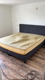 Boxspring zgan 100 euro, Ophalen, Tweepersoons, Zo goed als nieuw, Overige maten