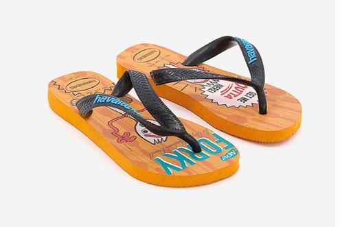 * Toy Story Forky Havaianas Slippers Teenslippers, Mt. 34 *, Kinderen en Baby's, Kinderkleding | Schoenen en Sokken, Zo goed als nieuw