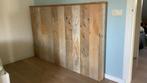 *** steigerhouten achterwand ***, Ophalen, Zo goed als nieuw