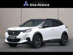 Peugeot 2008 1.2 PureTech GT Pack 155PK Automaat | Leder | P, Gebruikt, Zwart, 1199 cc, Wit