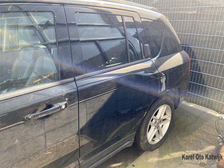 Achterdeur links Jeep Compass zwart 2014, Auto-onderdelen, Carrosserie en Plaatwerk, Deur, Gebruikt, Ophalen of Verzenden