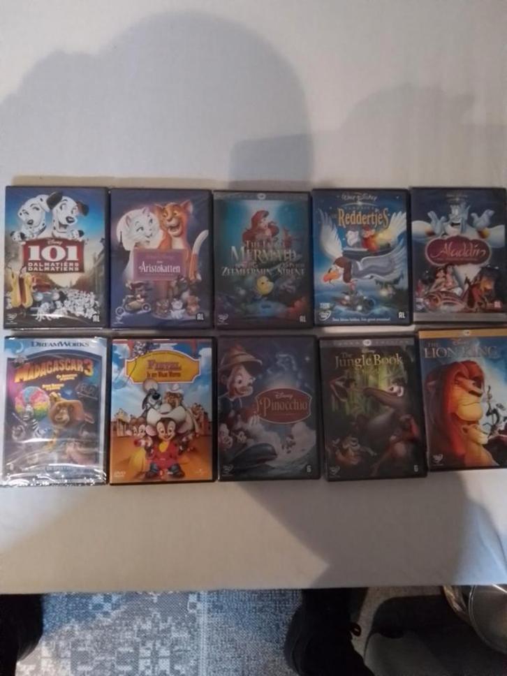 Diverse Disney DVD Collectie - 10 Films!, Cd's en Dvd's, Dvd's | Kinderen en Jeugd, Zo goed als nieuw, Alle leeftijden, Ophalen of Verzenden