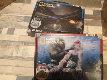 National Geographic Puzzels - 2000 stukjes beschikbaar voor biedingen
