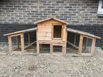 Konijnenhok / kippenhok met ren, Dieren en Toebehoren, Pluimvee | Toebehoren, Ophalen, Zo goed als nieuw, Kippenhok of Kippenren