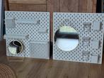 Skadis ophangbord Ikea 2x Inclusief accessoires, Ophalen, Gebruikt
