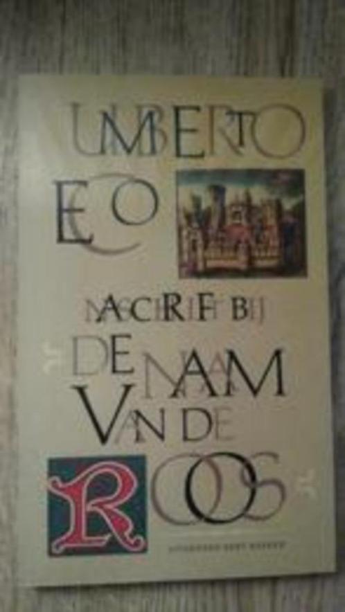 Naschrift bij "De naam van de roos" - Umberto Eco, Boeken, Literatuur, Zo goed als nieuw, Nederland, Ophalen of Verzenden