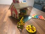 Vintage Fisher-Price Schooltje met Accessoires, Ophalen, Gebruikt, Knutselen, Met geluid