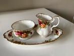 Royal Albert roomstelletje, old country rose, Ophalen of Verzenden, Porselein, Overige stijlen