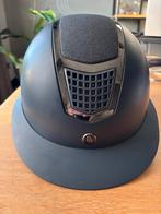 Blauwe Cap BR met glitter brede polo klep zonneklep, Dieren en Toebehoren, Paardrijkleding, Gebruikt, Dames, Ophalen of Verzenden