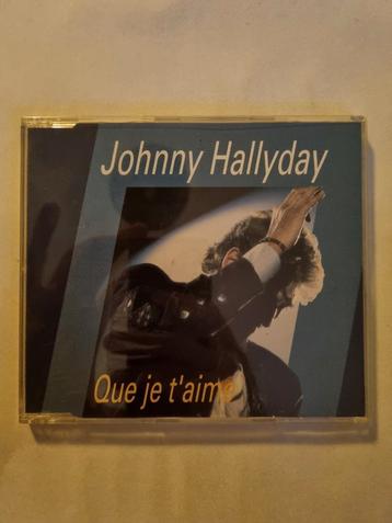 Johnny Hallyday - Que je t'aime. Cd single.

 beschikbaar voor biedingen
