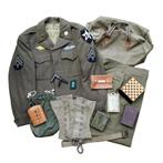 WWII US 2nd Infantry Division Grouping Named, Verzamelen, Militaria | Tweede Wereldoorlog, Ophalen of Verzenden, Amerika, Embleem of Badge
