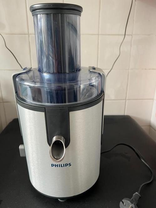 Philips sapcentrifuge HR 1861/20/BD, Witgoed en Apparatuur, Juicers, Gebruikt, Sapcentrifuge, Elektrisch, Ophalen